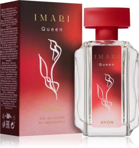 Parfumuri barbati - Apa de toaleta Avon Imari Queen pentru femei, 50 ml, floral-fructata-cypre, cu note de mure, trandafir regal si mosc de anason
