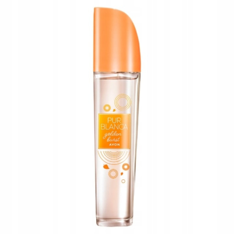 Apa de toaleta Avon Pur Blanca Golden Burst 50 ml – floral, fructata, pentru femei, cu note calde de mandarina, iasomie si ambra, perfecta pentru zilele de toamna si momentele elegante [2]