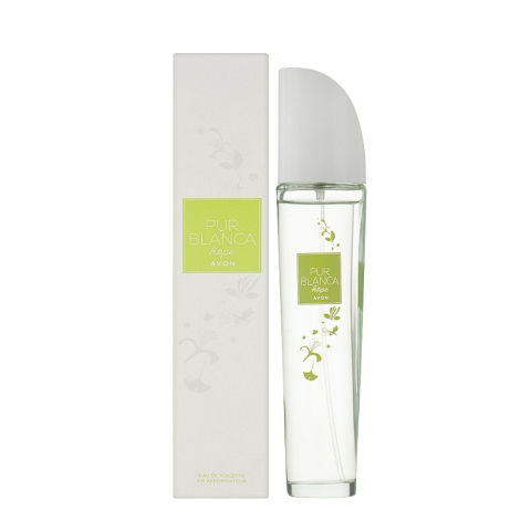 Parfumuri femei - Apa de toaleta Avon Pur Blanca Hope 50 ml – floral, fructata, pentru femei, cu note de mandarina, iasomie si mosc, ideala pentru purtare zilnica si o stare de optimism si prospetime