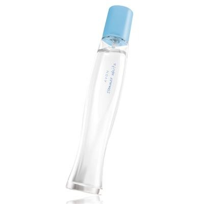 Apa de toaleta Avon Summer White 50 ml – floral, fructata, pentru femei, cu note delicate de frezie, iasomie si mosc, perfecta pentru o senzatie de prospetime si eleganta zilnica [2]
