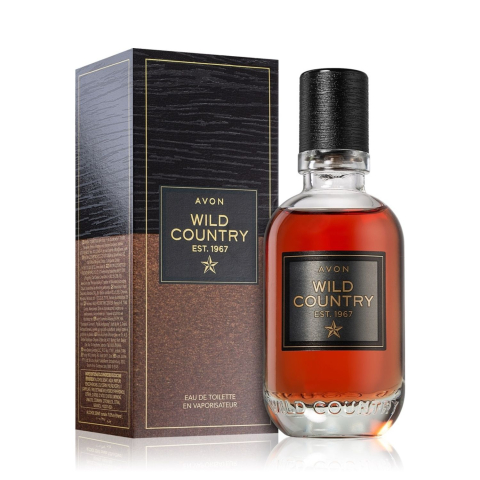 PARFUMURI & SETURI - Apa de toaleta Avon Wild Country Est. 1967 75 ml – aromatic-lemnoasa pentru barbati, cu note de lavanda, muschi de stejar si tonuri lemnoase, simbol al masculinitatii clasice si al libertatii autentic