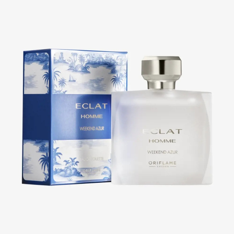 PARFUMURI & SETURI - Apă de toaletă Oriflame Eclat Homme Weekend Azur 75 ml – eleganță masculină, prospețimea mării și rafinamentul Rivierei franceze