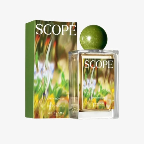 Apă de toaletă Oriflame Scope Earth Wonder 50 ml – spiritul exploratoriei într-o aromă vibrantă şi modernă