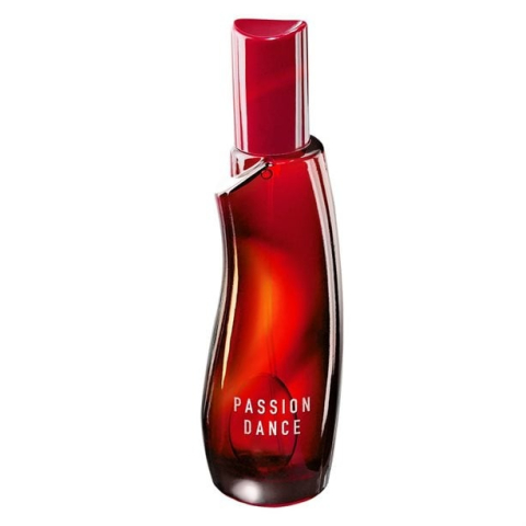 Avon Passion Dance 50 ml – apa de toaleta floral-orientala pentru femei, cu note de mandarina, iasomie, trandafir, mosc si lemn de santal. Un parfum senzual si vibrant, perfect pentru femeia pasionala [1]