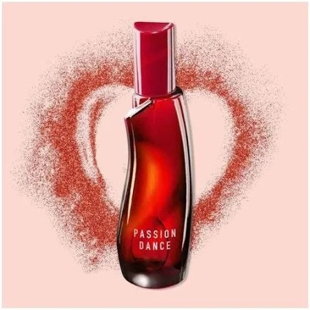 Avon Passion Dance 50 ml – apa de toaleta floral-orientala pentru femei, cu note de mandarina, iasomie, trandafir, mosc si lemn de santal. Un parfum senzual si vibrant, perfect pentru femeia pasionala [5]