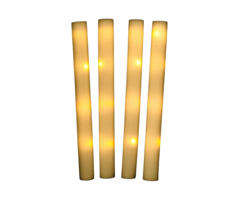 Bagheta cu iluminare LED pentru petreceri, evenimente, spectacole, lungime 47 cm, galben [1]