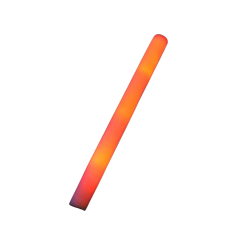 JOCURI ȘI JUCĂRII - Bagheta cu iluminare LED pentru petreceri, evenimente, spectacole, lungime 47 cm, portocaliu