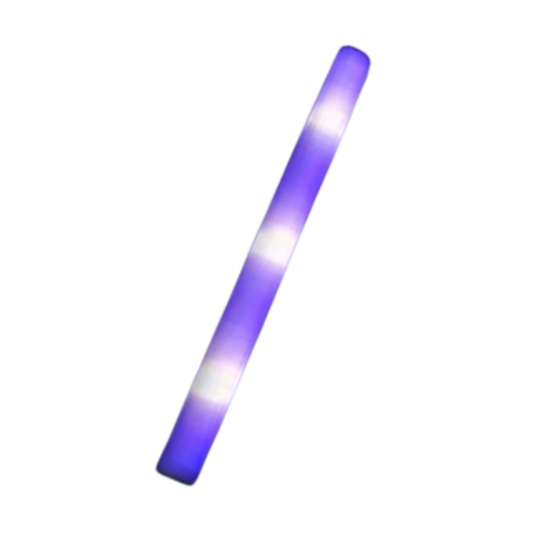 Diverse accesorii papetarie - Bagheta luminoasa LED pentru petreceri si festivaluri, baston din spuma 47 cm, baterii incluse, violet