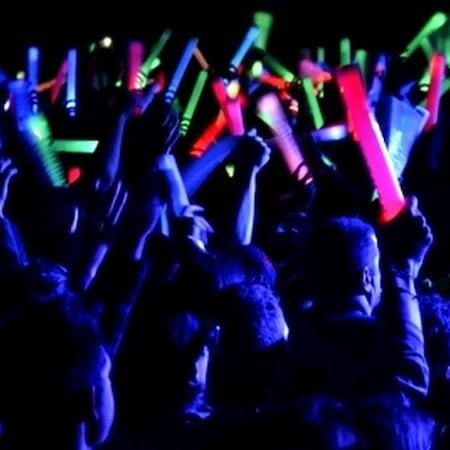 Bagheta luminoasa pentru petreceri si festivaluri, iluminare LED, rosu, 47 cm, accesoriu fluorescent pentru spectacole si evenimente [4]
