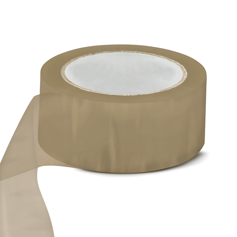 Diverse accesorii papetarie - Banda adeziva de ambalare maro, puternica si durabila, 48 mm x 90 m, pentru sigilarea cutiilor si coletelor, adeziv rezistent
