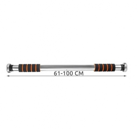 Bara de tractiuni cu fixare pe usa, telescopica, din otel, 60-100 cm, sarcina max 200kg [6]