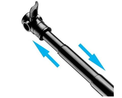 Bara telescopica pentru suport fundal, 3 m, reglabila, aluminiu, negru [3]