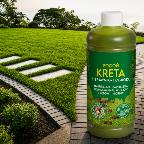 Bariera ecologica impotriva cartitelor si rozatoarelor, 1 L, repelent natural pentru gazon, gradina si terenuri verzi, imbunatateste calitatea solului [3]