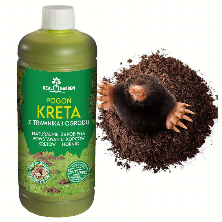 Bariera ecologica impotriva cartitelor si rozatoarelor, 1 L, repelent natural pentru gazon, gradina si terenuri verzi, imbunatateste calitatea solului [6]