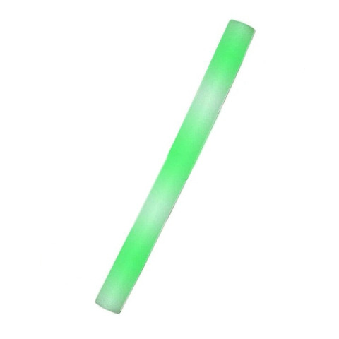 Diverse accesorii papetarie - Baston LED din spuma pentru evenimente si concerte, efect luminos party, 47 cm, verde