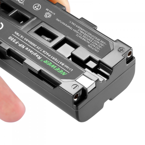Baterie Neewer 2600mAh pentru baterie Li-ion Sony NP-F550 [3]
