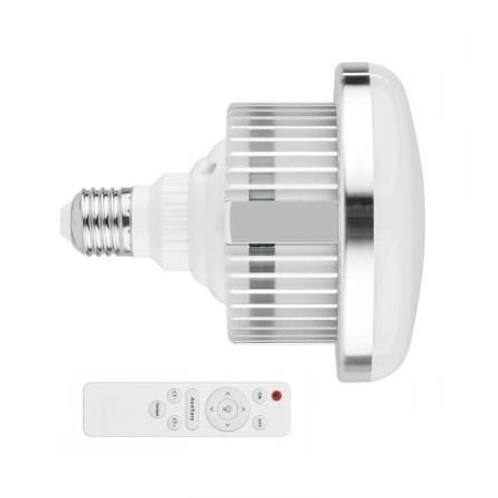 Becuri & Accesorii - Bec foto LED 3 moduri de lumina,putere 105W,soclu E27 cu telecomanda control