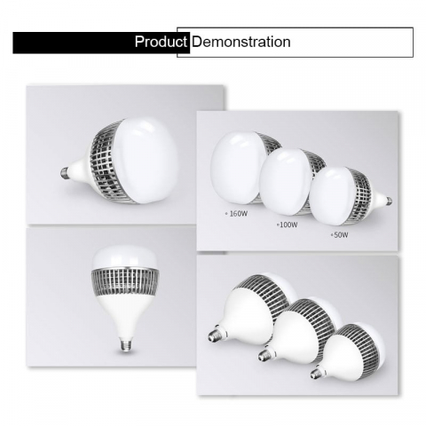Bec foto LED 50W 6400K - lumina continua rece, fasung E27 [1]