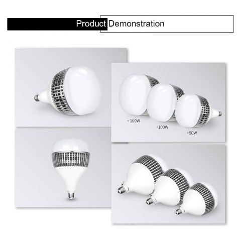 Bec foto LED 80W 6400K - lumina continua rece, fasung E27 [1]