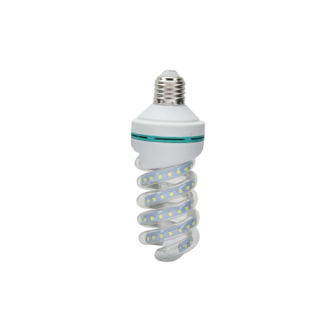 Bec LED, 5W, spiralat, soclu E27, alb rece [1]
