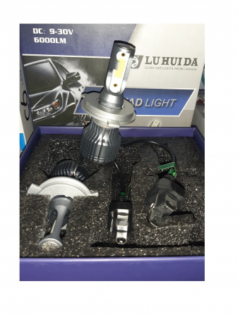 Set 2 Becuri auto LED, model T3, soclu H7, putere set 56W, 12.000 lumeni [1]