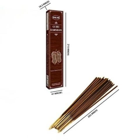 Betisoare parfumate aromaterapie Guru Darshan 10 buc, 15g, relaxare, improspatare aer, meditatie ambient placut [4]