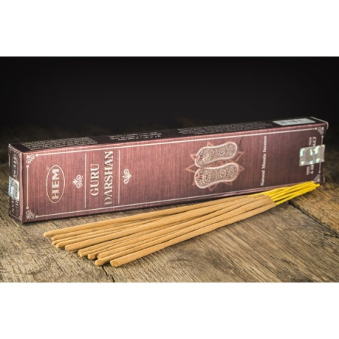 Betisoare parfumate aromaterapie Guru Darshan 10 buc, 15g, relaxare, improspatare aer, meditatie ambient placut [2]