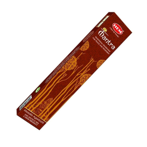 Betisoare parfumate aromaterapie Mantra 10 buc, 20 cm, relaxare, improspatare aer, meditatie si ambient placut [1]