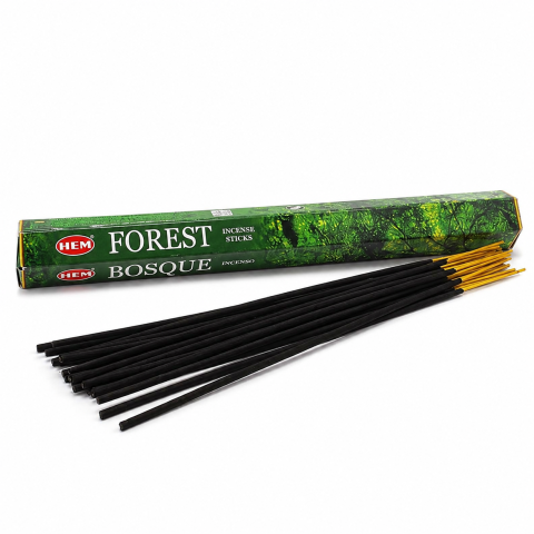 Betisoare parfumate Forest, set 20 betisoare parfumate pentru parfum ambiental, aroma lemnoasa, improspatarea incaperii si creare ambient relaxant [5]