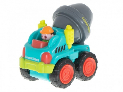 Alte jucarii copii - Betoniera pentru constructii, de jucarie, plastic, 7 x 4 x 6 cm, multicolor