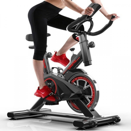 Bicicleta stationare fitness,reglabila,cu volanta,computer afisaj digital,greutate maxima 110 kg [1]