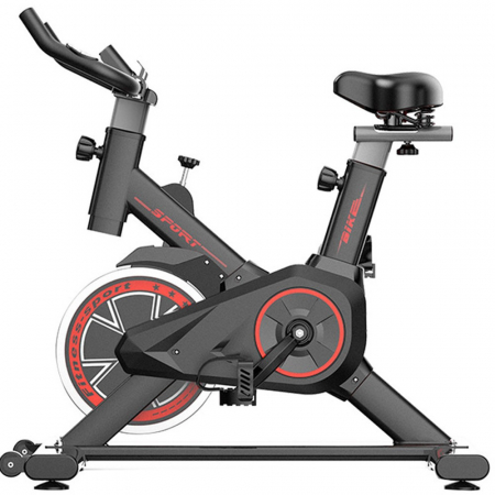 Bicicleta stationare fitness,reglabila,cu volanta,computer afisaj digital,greutate maxima 110 kg [6]