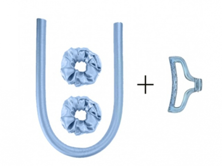 Bigudiu tip panglica, accesorii incluse, usor de utilizat, 90 cm, roz [1]