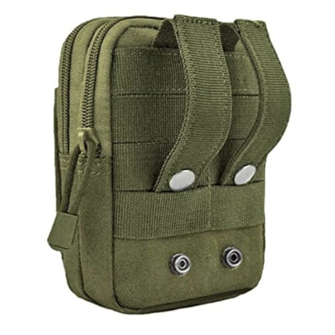 Borseta tactica, militara multifunctionala pentru camping, drumetii, pescuit, 18x13x6 cm - Camuflaj [1]