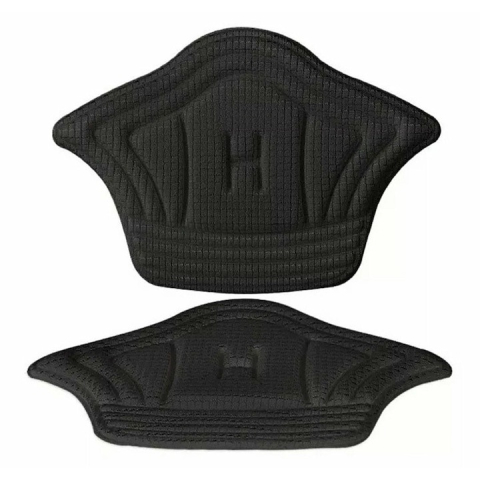 Branturi pentru calcai cu pernite din spuma 4D, 2 piese, amortizare superioara, autoadezive, marime universala, ideale pentru reducerea frecarii si cresterea confortului in incaltamintea de zi cu zi,  [1]