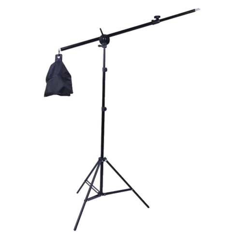Becuri & Accesorii - Brat macara extensibil, filet universal 1/4 si trepied reglabil de 200 cm inaltimea maxima