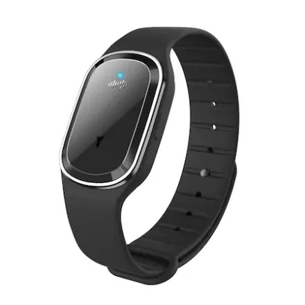 Gadgeturi - Bratara tip ceas cu ultrasunete, impotriva tantarilor si a altor insecte - Negru