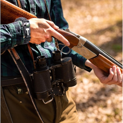 Bratara de supravietuire multifunctionala cu cutit, fluier, busola, bricheta si coarda paracord, negru – accesoriu compact pentru drumetii, camping si situatii de urgenta [1]