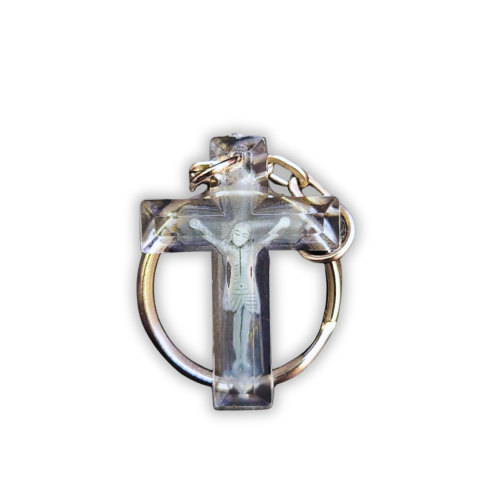 Breloc cu model de cruce, transparent [1]