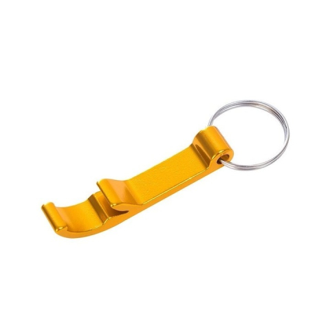 Breloc desfacator de sticle si conserve, aluminiu, auriu [1]