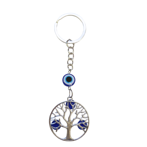 Breloc norocos pentru prosperitate si succes, argintiu, din otel inoxidabil [1]