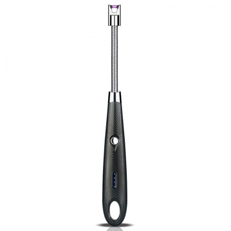 ELECTRONICE - Bricheta electrica flexibila, cu plasma,incarcare USB,26 cm lungime - Negru