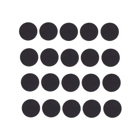 Buline magnetice autoadezive pentru fixare si organizare, set 20 bucati, diametru 25 mm