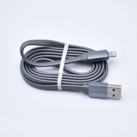 Cablu date si incarcare, USB - Iphone,100 cm - Argintiu [1]