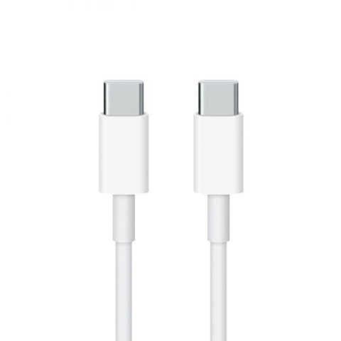 Cabluri USB - Cablu de date si incarcare, type C - type C, lungime 200 cm - Alb