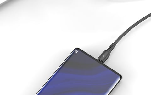 Cablu pentru incarcare si transfer date, USB - micro USB, 1 m, 3 A, negru [1]