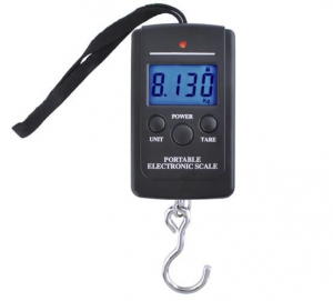 Cantar digital de mana,portabil capacitate de masurare 40 kg,precizie 10 gr - Negru [3]
