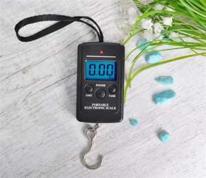 Cantar digital de mana,portabil capacitate de masurare 40 kg,precizie 10 gr - Negru [4]
