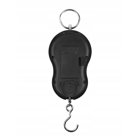 Cantar digital suspendat pentru bagaje si pescuit, capacitate maxima 50 kg, afisaj LCD, functie HOLD, 21 x 7 cm [4]