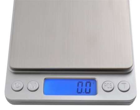 Cantar electronic de bucatarie,masurare 2000 gr,precizie 0,1 gr - Gri [3]